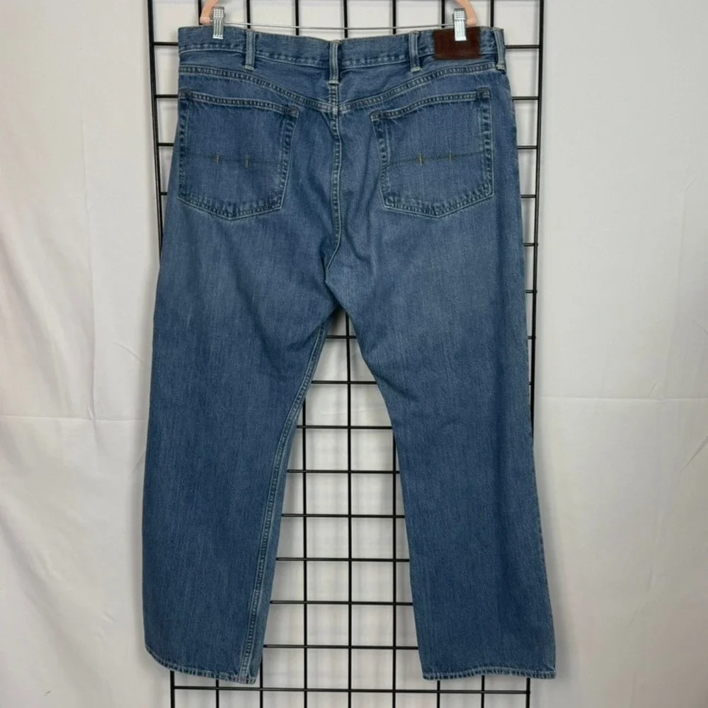 Polo Ralph Lauren 867 Classic Fit Mens Jeans 40x30 Blue Medium Wash Straight Leg